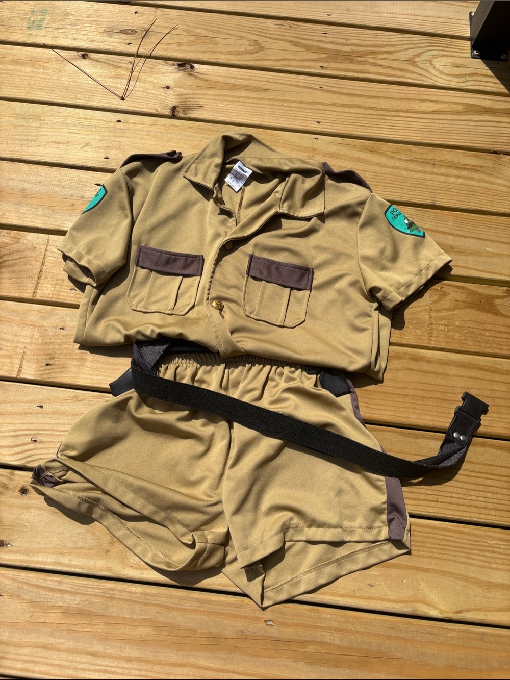 Rubie's Costume Co Reno 911 Dangle Costume, Brown, Standard size large
